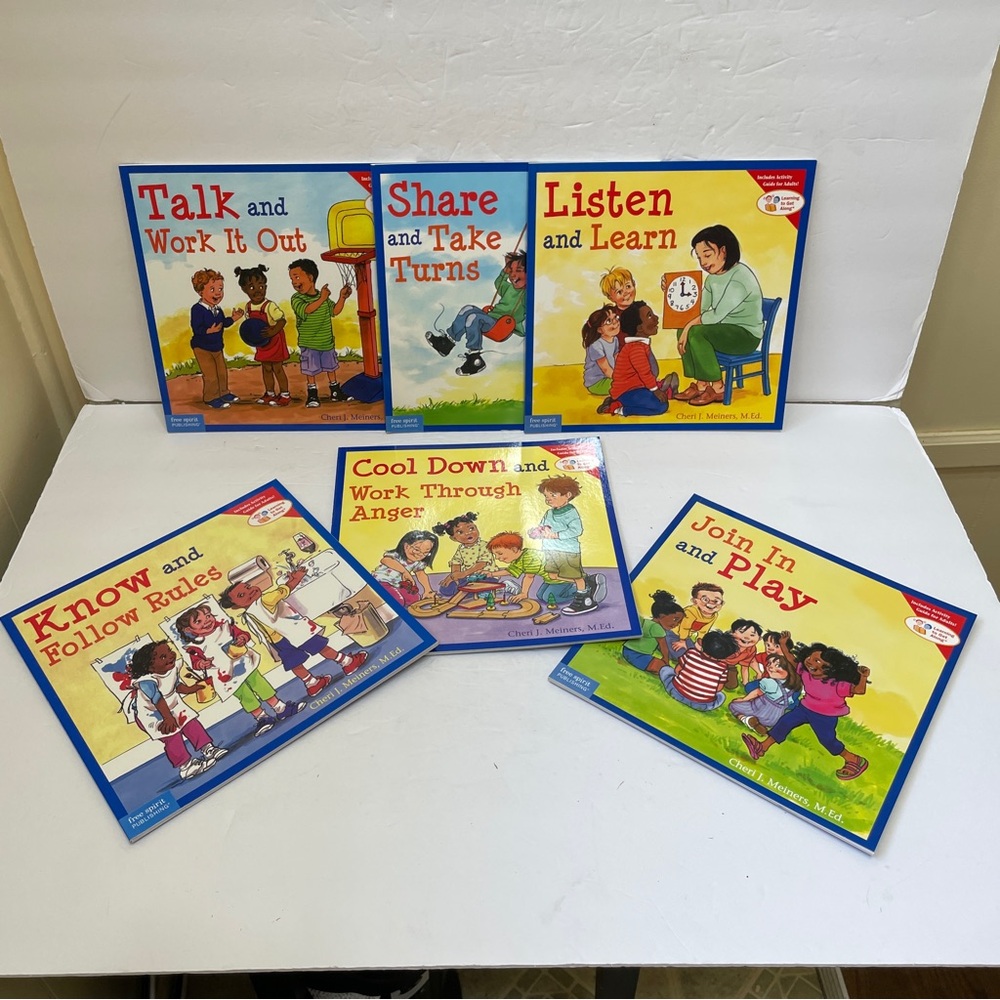 THE FREE SPIRIT LEARNING TO GET ALONG SERIES‎ SET OF SIX SOFTCOVER BOOKS